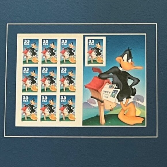 Looney Tunes USPS Stamp Framed Collection - Picture 2 of 6